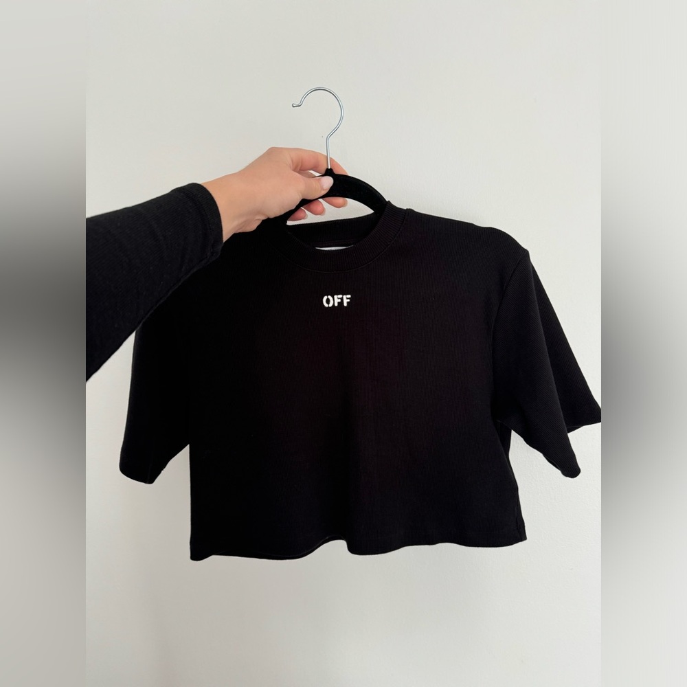 Off-White cropped top